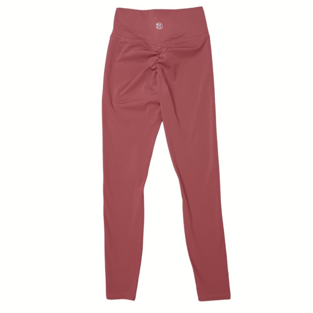TYC Till YOU Collapse Effortless Vortex Scrunch Leggings - Mauve SZ S - Picture 6 of 9